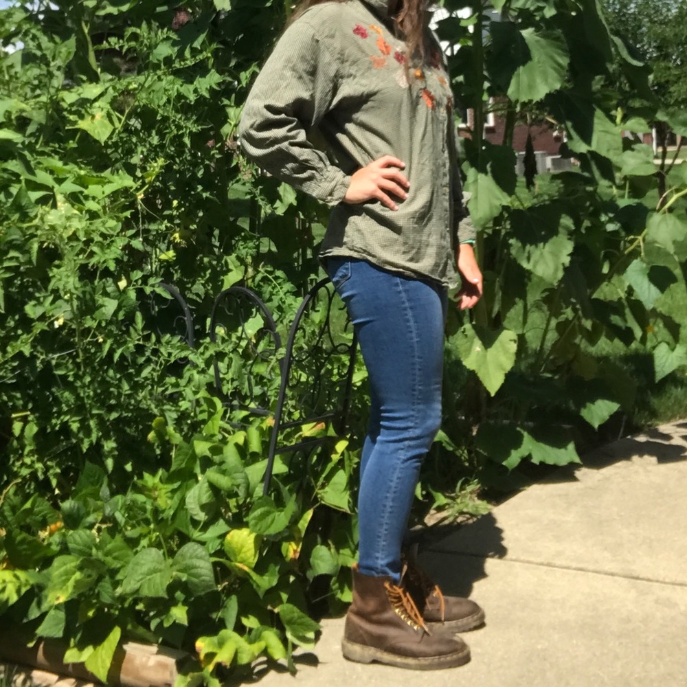 fall leaf flannel - Picture 10 of 13